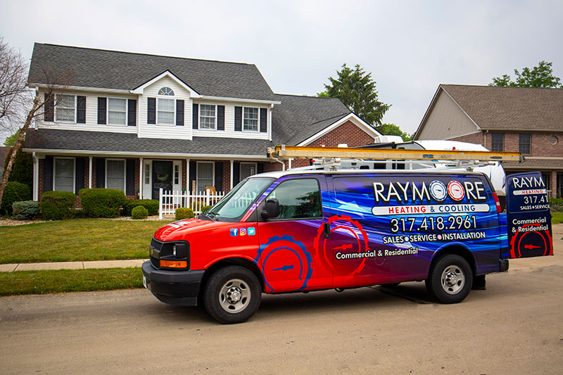 Raymoore Heating and Cooling Van